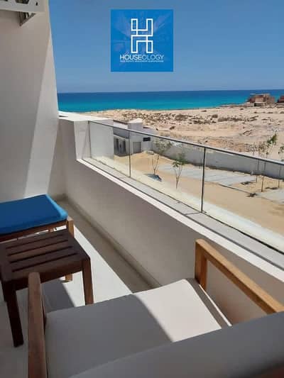 With a direct sea view in one of Ain Sokhna's most prestigious villages, receive your fully finished, air-conditioned townhouse villa