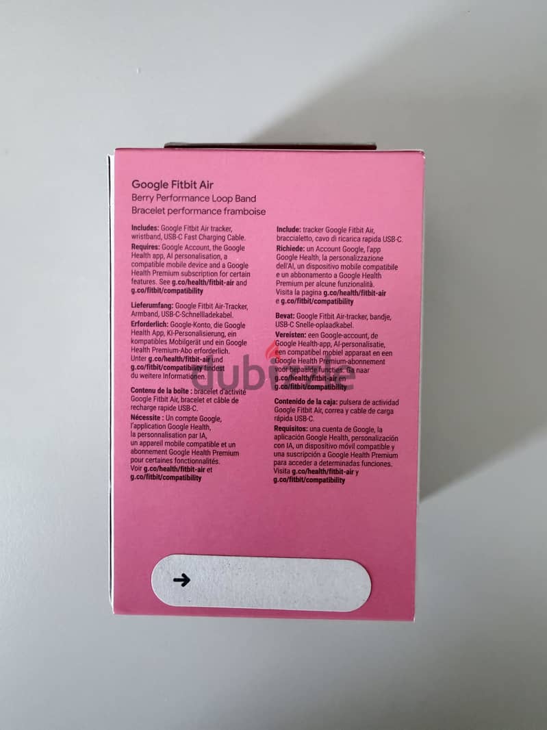 Google Fitbit Air - NEW and SEALED 1