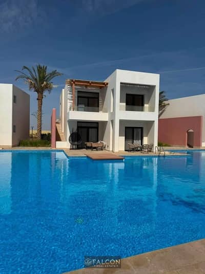 Chalet Water Front Direct Lagoon Finished + ACs For Sale In Makadi Heights Hurghada Minutes To Gouna Soma Bay Swan Lake