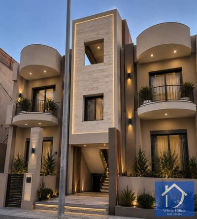 Standalone villa 800 sqm in La Vida Al Bustan compound, semi-finished, near Mall of Egypt and 26th of July Axis.