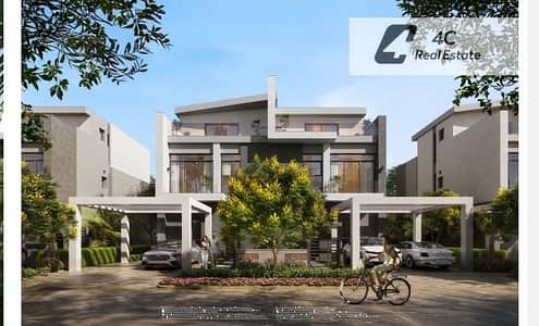 FOR SALE IN SADA NEW CAIRO-TWIN HOUSE READY TO MOVE - VERY PRIME LOCATION - OPEN VIEW - BEST PRICE IN MARKET