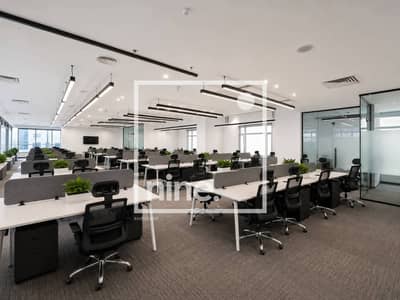 administrative office for rent at best price per square meter; direct view of South 90th Street near (AUC)—prime New Cairo (Fifth Settlement)