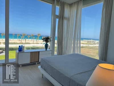 Chalet with a 40% discount in the North Coast, luxurious super lux finishing with a sea view in D. O. S. E. Village, Ras El Hekma area