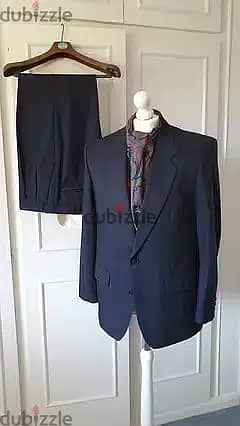 بدله Marks & Spencer صوف 100% صناعه انجليزي لبسه واحده فقط  بنطلون مقا