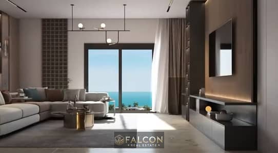 40% Discount, First row, fully finished with air conditioning in Dos Ras El Hekma, North Coast, next to Lavista and close to New Alamein.