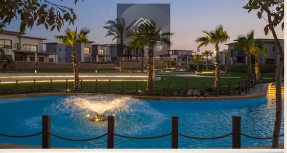Fully finished standalone villa for sale with a 25% discount from Hassan Allam in New Cairo, near the airport and the American University,