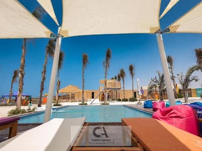 Chalet for sale in the heart of Ras El Hekma fully finished cash price in Cali Coast Village Ras El Hekma near Mountain View and Jefaira Ras El Hekma