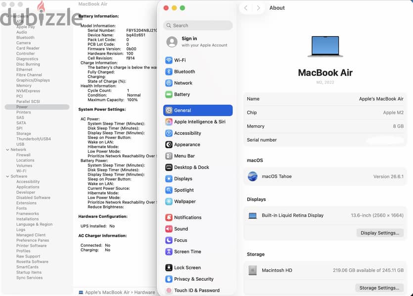MacBook Air 13” M2 New Arabic Keyboard 5