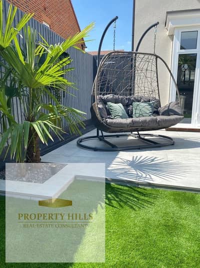 The highest community villa from Ahly Sabbour with a down payment of (1,090,000) a compound of villas only with a landscape view, all smart, secure, and guarded with installment options