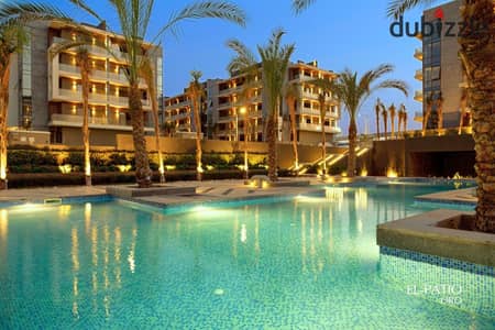 Apartment for sale with early delivery— a great opportunity to move into Patio Oro Only 10% down payment Prime location inside the compound
