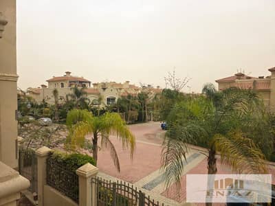 Townhouse villa for sale in Al Patio 5 East Compound, unfinished, at a commercial price. Area: 220 sq m.