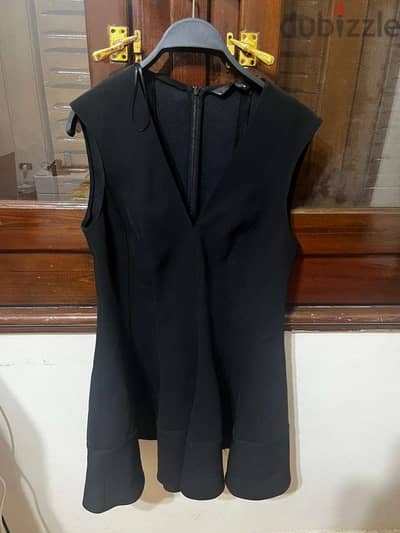 Zara Black Evening Dress – Brand New With Tags – Size L