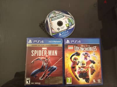 العاب PS4 حاله ممتازه جدا