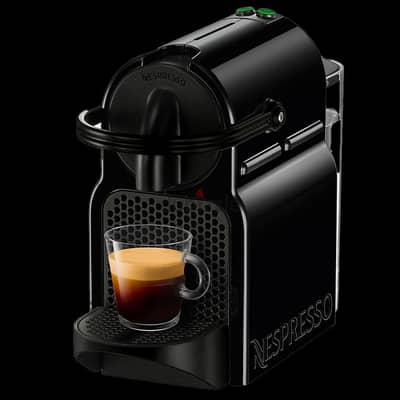 Nespresso D40 + Aeroccino 3 + ٧ كبسولات (جديده لم تستعمل)