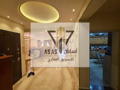 Apartment for sale in Al-Narges Villas near South Academy, Yasmine, and Violet Villas, and North Ninety.