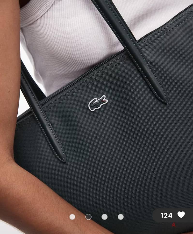 Lacoste Navy Large Tote bag 1