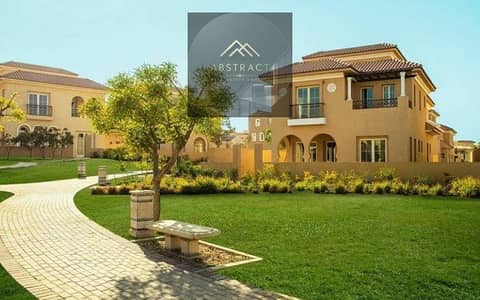 A fully finished USL townhome villa from a real estate developer with a strong track record located near AUC Palm Hills New Cairo and Al Rehab