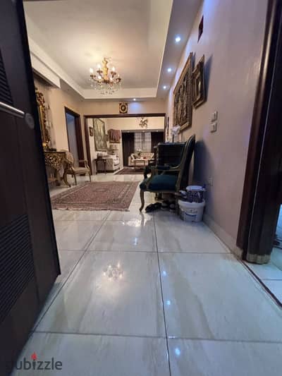 Apartment for sale in Heliopolis, Al-Hijaz, Al-Reisi 160m, 1st floor, 3 rooms, 2 bathrooms, reception 3 pieces