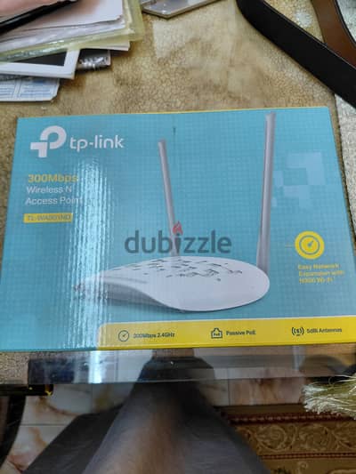 مقوى wi fi  ( TP LINK ) جديد بعلبته.  access point