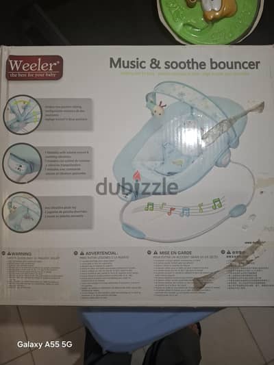 Music and sooth bouncer