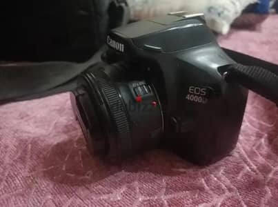 كانون 4000d بكل المشتملات +عدسه 50