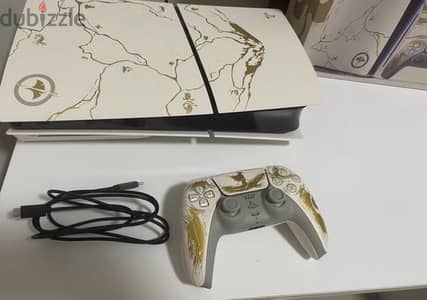 PS5 Slim Ghost of Yōtei gold limited edition (disc edition) with box