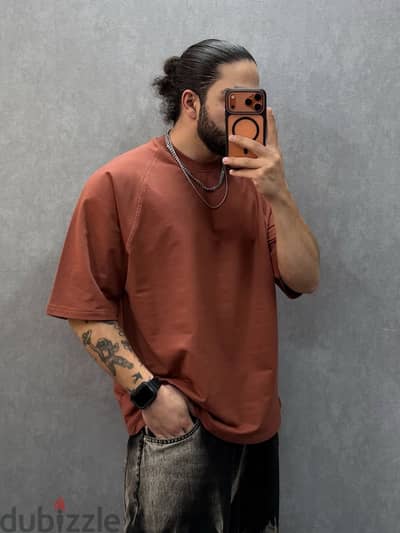 تيشرت بني سمر ميلتون XL