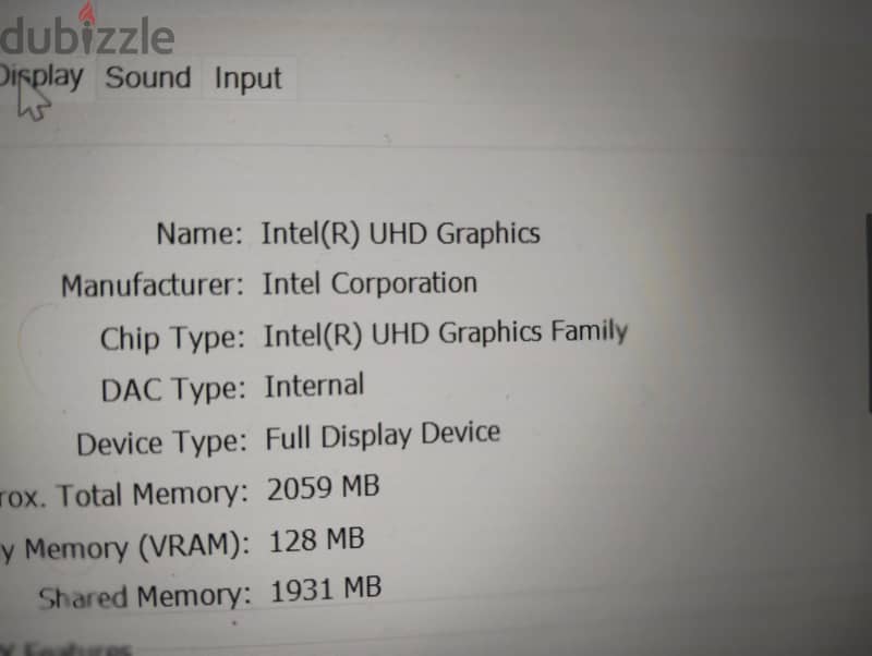 labtop acer i5 /gen 10 5