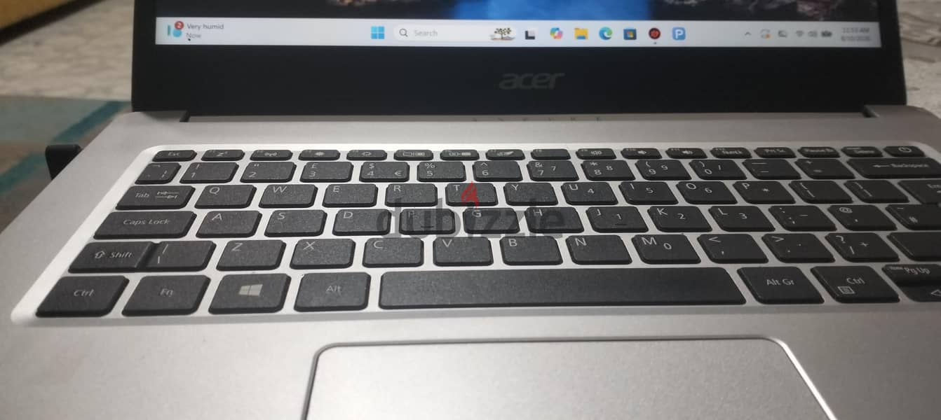 labtop acer i5 /gen 10 8