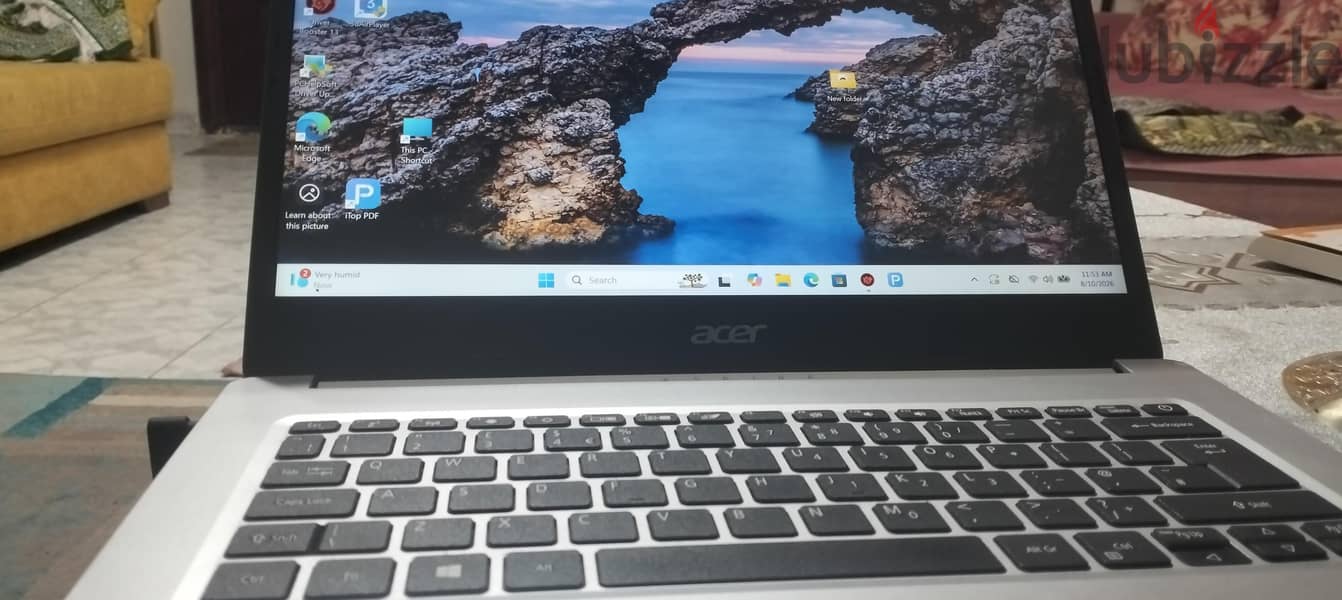 labtop acer i5 /gen 10 9