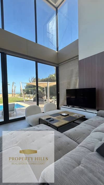 Villa in sidi henish fully finished&full sea view with garden