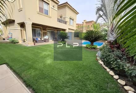 Twin house with super-lux finishing, ready to move offered at a special price for a quick sale in the Grand Residence compound.