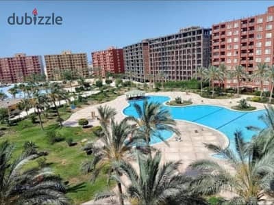 استوديو لقطة للبيع في جولف بورتو مارينا (منطقة الأكوا) بالفرش والأجهزة بأفضل فيو واقل سعر