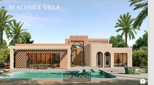 فيلا One-Story تشطيب +ACs اطلاله ساحره [First Row] في اوجامي سوديك اميز شاطي في راس الحكمه Sandy Beach  بجوار سيزر و فوكا باي و لافيستا  |  OGAMI BY S