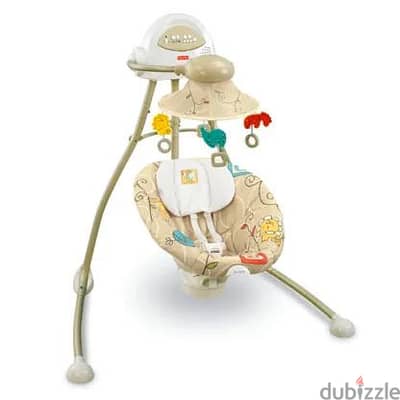 Fisher price baby swing and cradle