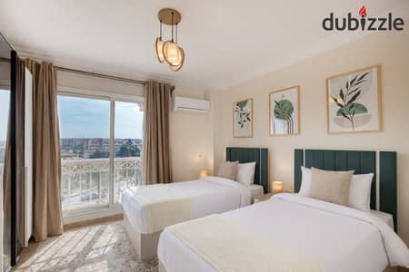 Furnished hotel apartment for rent in Madinaty.