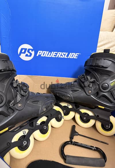 Powerslide imperial yellow 80