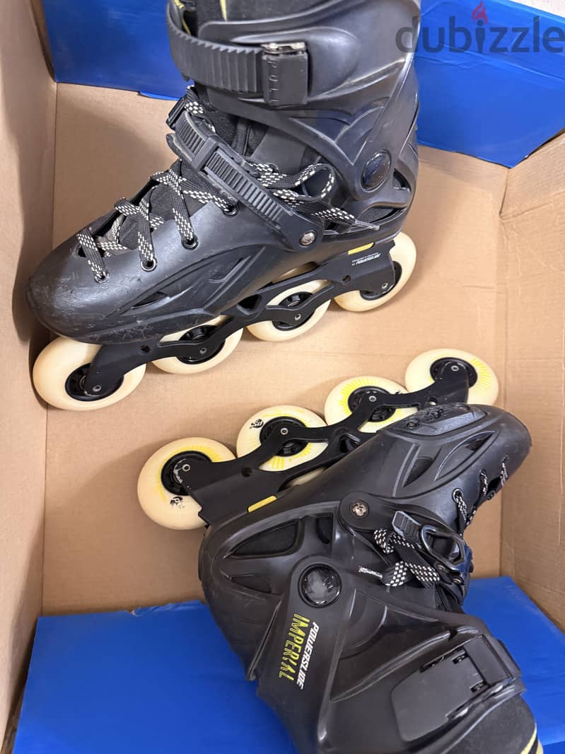 Powerslide imperial yellow 80 2