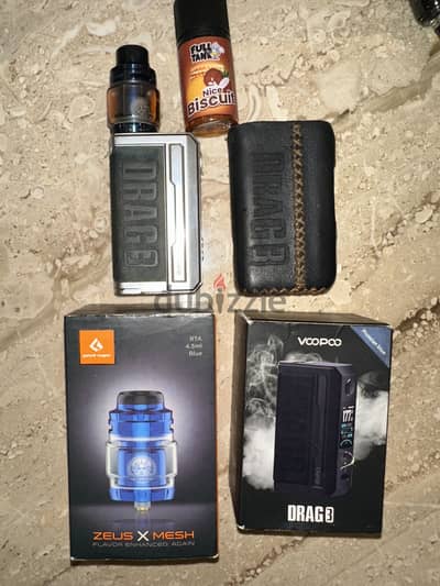 Vape Drag 3 - ٣ فيب دراج / Zeus Mesh- زيوس