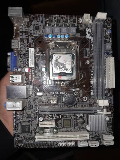 باندل i5 3570 معmotherboard ecs h61
