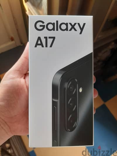 Samsung A17 جديد متبرشم