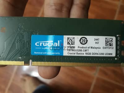 Crucial 16gb 3200
