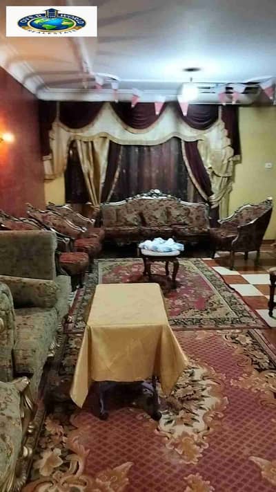 شقة مفروشة للإيجار زهراء المعادي الشطر السادس تتكون من اثنين غرفه نوم وريسبشن 2 حمام منهم واحد ماستر مع غرفة النوم ومطبخ مكيفه واي فاي غاز طبيعي دور سابع اسانسير