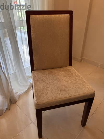 dining chairs from American furniture, very well used