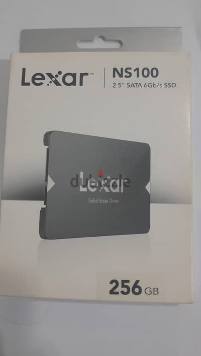 hard ssd lexar 256 gb جديد مبرشم