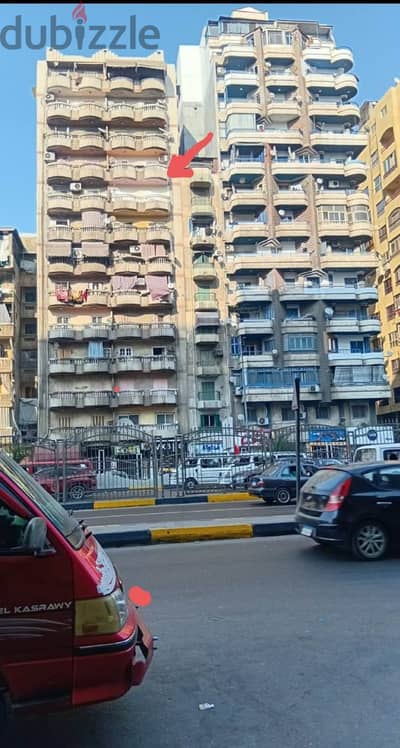 شقة تمليك برج الاماني شارع قنال السويس محرم بك
