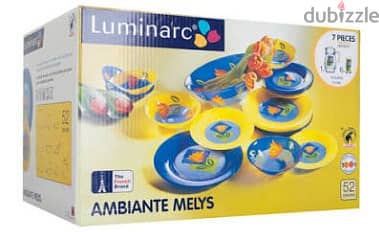 للبيع طقم عشاء Luminarc Ambiante Melys 52 قطعة جديد متبرشم