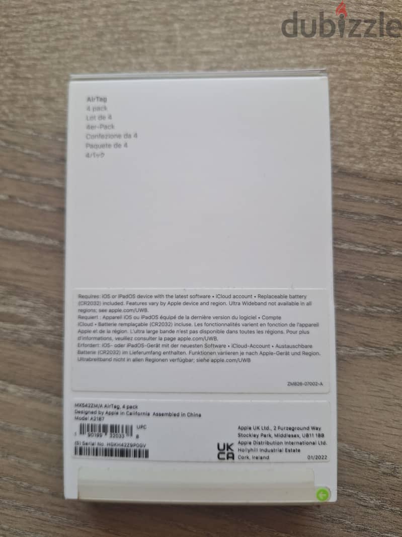 Apple - Airtags 4pk 1