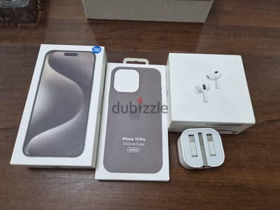 Apple - iPhone 15 Pro& Airpod 2 pro