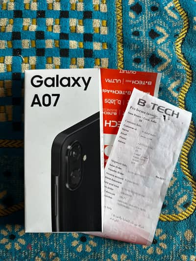 samsung galaxy A07 128 GB